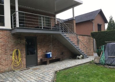 182 SD Metaalwerken Inox Trappen en balustrades
